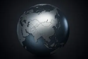 Representación del premio otorgado a ACB por ser empresa destacada en Asia, con enfoque en innovación financiera y sostenibilidad