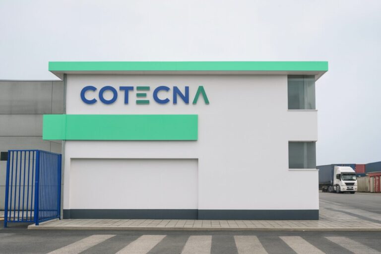 Fachada del nuevo laboratorio de Cotecna Perú en el Callao, especializado en inspección y análisis de exportaciones