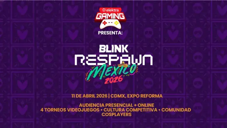 Blink Respawn 2026 aterriza en la CDMX para redefinir el gaming profesional