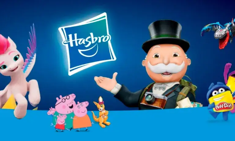 Juguetes icónicos de Hasbro relacionados con cultura pop y entretenimiento global infantil