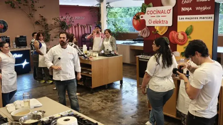 Elektra evento cocina familias mexicanas Día de las Madres electrodomésticos convivencia