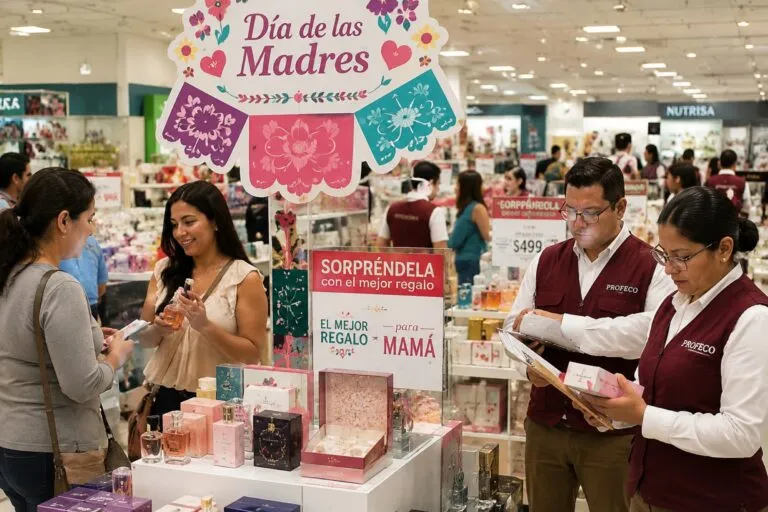 Profeco supervisa precios y promociones durante compras del Día de las Madres 2026 en México