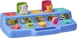 Juguetes educativos de Playskool relacionados con desarrollo infantil y aprendizaje temprano