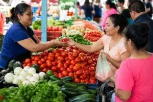 Jitomate baja de precio en mercados de México junto con alimentos básicos que reducen el gasto familiar.