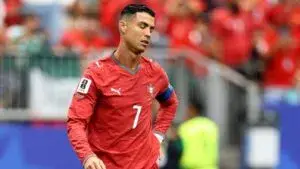 Cristiano Ronaldo con la selección de Portugal durante el Mundial 2026 en medio del debate sobre su futuro deportivo
