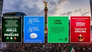 Marcas adaptan sus nombres en redes sociales para sumarse al trend "No inglés" antes del partido entre México e Inglaterra.