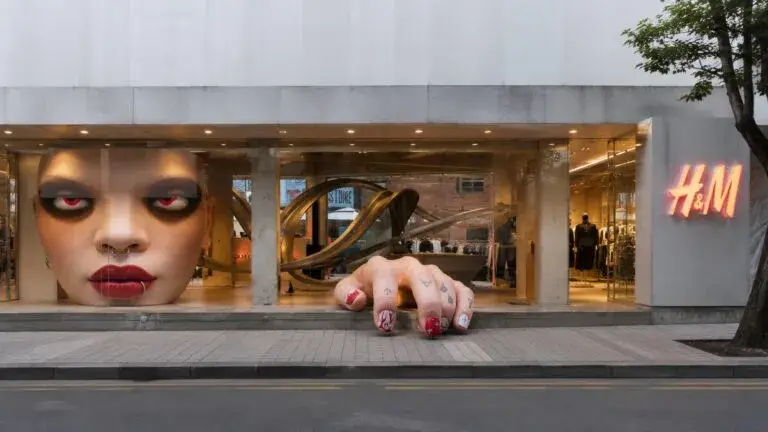 H&M transforma una tienda en Seúl en una galería de arte para fortalecer la experiencia de marca