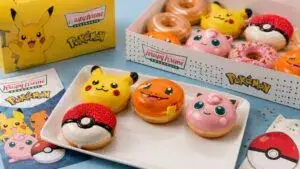 Krispy Kreme y Pokémon presentan donas temáticas y productos coleccionables en México