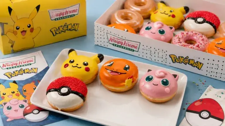 Krispy Kreme y Pokémon presentan donas temáticas y productos coleccionables en México