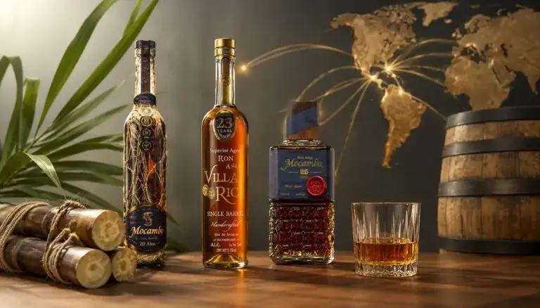 Negocio del ron en México con exportaciones, importaciones y vínculos comerciales en América