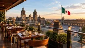 Terrazas para ver el Grito de Independencia con vista al Zócalo y gastronomía mexicana